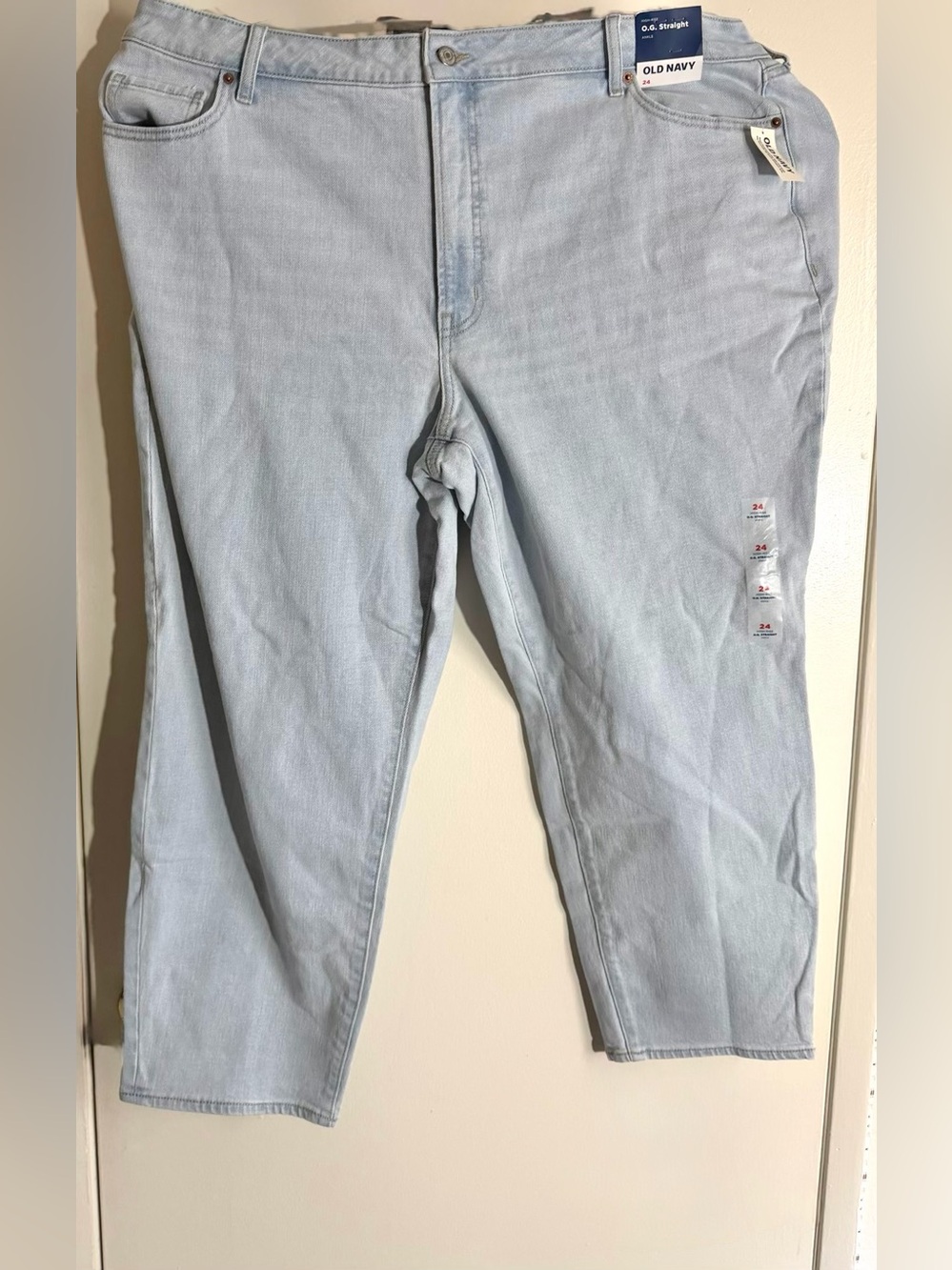 Old Navy 💙Women’s Light Blue Straight Leg Jeans 3X